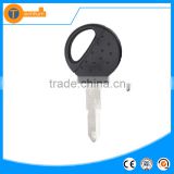 transponder chip key with ID46 chip and uncut 206 blade car key for Peugeot 206 408 306