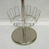 Sand Nickel Revolving Shoe Rack for 18 Pairs Shoes thumbnail-6