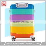 Suitcase Luggage Colorful Hard Shell Rainbow Luggage French thumbnail-2