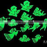 Angel Shape Glow in Dark Sticker thumbnail-1