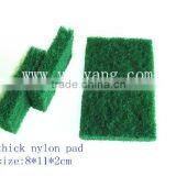 thick nylon scouring pad