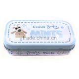 Made In China Small Mint Tin Box With Hinged