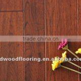Handscraped Stained American Hickory Multi-layer Engineered Wood Flooring With UV Finishing