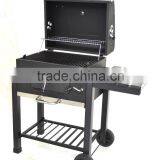 Steel Construction Pizza Oven and Bbq Smoker Charcoal BBQ Barbecue Grill thumbnail-2