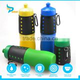 Top Grade Monster Energy BPA Free Silicone Collapsible Sport Water Bottle