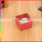 Customized Charming Hard Paperboard Paper Wedding Ring Box thumbnail-4