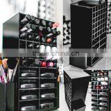 Black Rotating Acrylic Spinning Lipstick Tower thumbnail-1