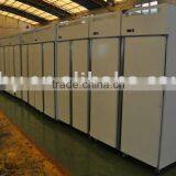 Stainless Steel Kitchen Upright Refrigerator for Hotel Use