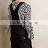Popular Denim Adult Formal Black Short Jumpsuits thumbnail-3