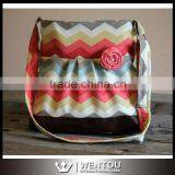 Wholesale Chevron Messenger Concealed Carry Purse thumbnail-5