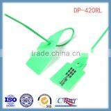 China DP-420RL Big Flag Plastic Postal Seals With Metal Lock Insert thumbnail-1