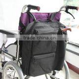 Topmedi 1x Big 600d Waterproof Scooter Crutch Bag Scooter Mesh Belt Deluxe Wheelchair Backpack 22L for Elderly & Disabled thumbnail-2