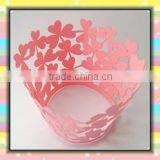 Cake Decoration Laser Cut Cupcake Wrappers Factory Supplier