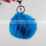2015 New Fashionable Rabbit Pom Pom Fur Ball for Keychain thumbnail-4