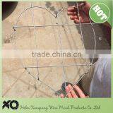 Copper Coated Double Ring Craft Wire Heart Shape