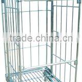Wire Container Type and Heavy Duty Scale Evergreat Collapsible Rolling Metal Storage Cage thumbnail-1