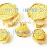 Sintered ss Brass Screen Breather Vent Pneumatic Air Muffler thumbnail-1