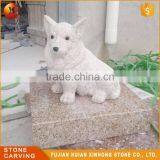 Hot Sale Hand Carve Granite Life Size Garden Dog Statue thumbnail-3