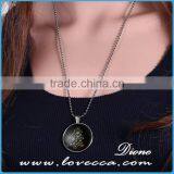 Popular Christmas Gifts Luminous Necklace Christmas Tree Pendant Necklace for Girl thumbnail-3