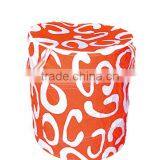 Mesh Pop Open Laundry Hamper With Handles,Orange thumbnail-1
