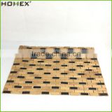Bamboo shower mat/ bath mat non slip Homex-BSCI