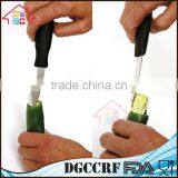 NBRSC Comfort Stainless Steel Jalapeno Pepper Corer Cutting/ Seed Remover Coring Tool thumbnail-5