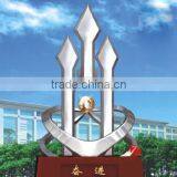 The School's Arrow Stainless Steel Sculpture thumbnail-1