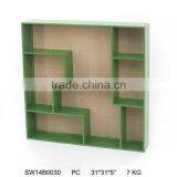 Wood Corner Shelf for Home thumbnail-1