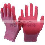 NMSAFETY 13 Gauge Foam Latex Gardening Glove Latex Palm Coated Glove thumbnail-1