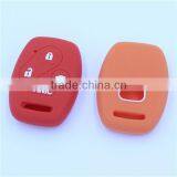 Fob 4 Buttons Silicone Car Key Shells for Honda Remote Keys With Panic Buttons thumbnail-2
