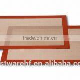 24" Long Heat-resistant Non-stick Clear Silicone Mat thumbnail-1