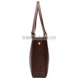 Promotional Tote Bags Office Lady Bag Fashion Shoulerbag Light Brown Women Tote Bag thumbnail-2