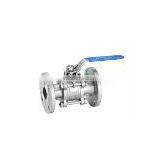Stainless Steel 2PC Ball Valve,Flange End, Direct Mounting Pad thumbnail-1