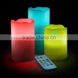 Glow Candles As Seen On TV Flameless Real Wax Luma Color Changing LED Remote NEW thumbnail-2