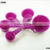 47064 Set of 5 Pcs Plastic Kitchen Baking Measuring Measure Spoon Cup Set NEW thumbnail-1