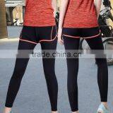 Recycled Fabric Women Seamless Tight Wholesale Spandex Yoga Pants thumbnail-1