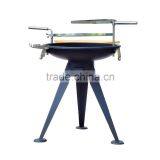 Top Rated Deluxe Outdoor Trolley BBQ Grill HOT BBQ thumbnail-3
