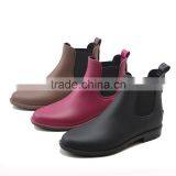 2017 New Design Matt Women Waterproof Fashion Rain Boots Custom Design thumbnail-4