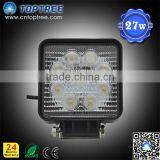27W LED Driving / Utility Light 12v 24v Auxiliary Headlights off Road Led Aux thumbnail-1