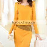 New OL Women's Slim Fitted Mini Pencil Skirt High Waist Straight Office Formal Skirts thumbnail-5