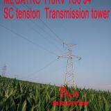 MEGATRO 110KV 1C6 J4 SC Tension Transmission Tower thumbnail-4
