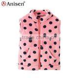 Oem Service Love Spot Pattern Coral Fleece Kids Vest thumbnail-2