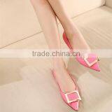 HFR-YS09 Shallow Mouth Flat Shoes Fashion Women's European Leg Casual Shoes thumbnail-1