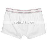 Plain White Cotton Boxer Briefs Men High Cut Briefs Wholesale thumbnail-2