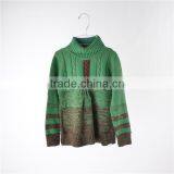 Latest High Neck Kids Fashion Couple Pullover Sweater thumbnail-2