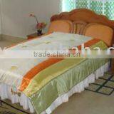 Polyester Wool Printed Quilt Duvet Cover Bedding Set thumbnail-1