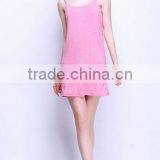 2017 Cheapsale Blank Sexy Ladies Fit Solid Gown Strap Summer Casual Dress China Supplier thumbnail-1