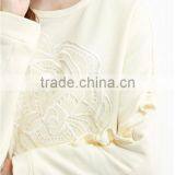 Female Money Sets Milk Yellow Round Collar Fleece thumbnail-1