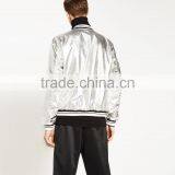 Wholesale Classic Jacket for Men and Women Nylon Custom Bomber Jacket thumbnail-4