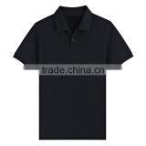 Hot Cotton Polyester Plain Mens t Shirts Wholesale Black Polo Shirt thumbnail-4